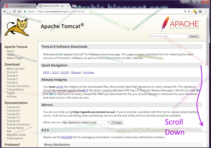 تنزيل Apache Tomcat 11.0.11 للويندوز برابط مباشر نسخة كاملة