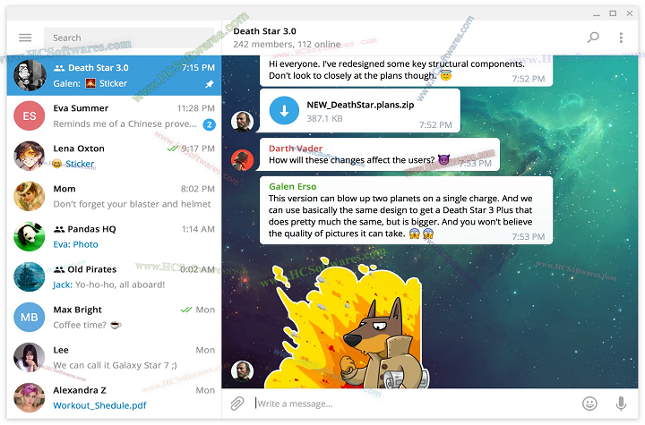 تحميل Telegram Desktop 6.1.3 للكمبيوتر مجانا برابط مباشر