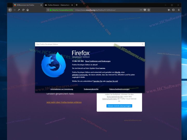 تحميل Firefox Developer Edition 143.0b9 (64-bit) Free