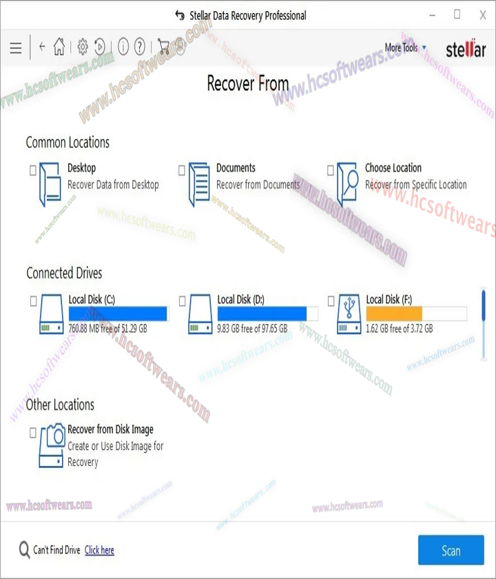 تحميل Stellar Data Recovery 12.3.0.0 كامل لاستعادة الملفات المحذوفة مجاناً