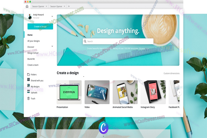 Canva 1.116.0 أحدث إصدار كامل نسخة مجانية