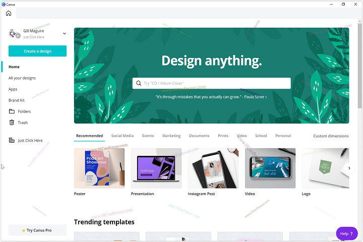 Canva 1.116.0 أحدث إصدار كامل نسخة مجانية