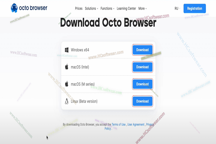  Octo Browser 2.7.8 كامل مجانًا أحدث إصدار