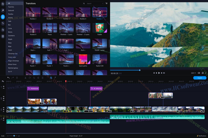  Movavi Video Editor Plus 2025 25.15.1 لتعديل الفيديو باحترافية