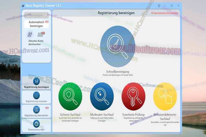  Revo Registry Cleaner Pro 2.0.0أفضل أداة لتنظيف الريجستري