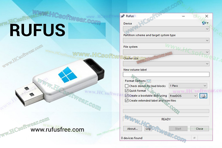  Rufus 4.11من الفلاشة بسرعة فائقة