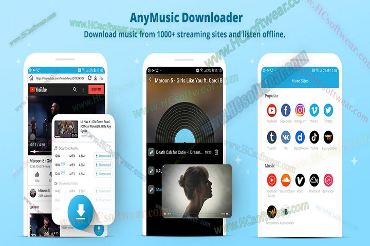 AnyMusic 10.9.2 لتحميل الموسيقى والفيديوهات بجودة عالية AnyMusic 10.9.2 لتحميل الموسيقى والفيديوهات بجودة عالية
