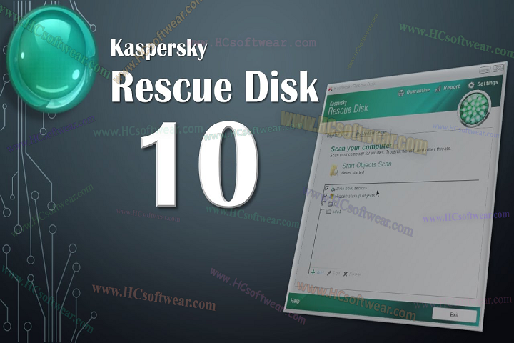 Kaspersky Rescue Disk 18.0.11.3dأداة فحص وإزالة الفيروسات من الكمبيوتر