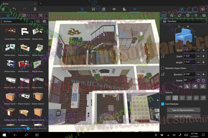 Live Home 3D 4.10.1605 لتصميم المنازل ثلاثية الأبعاد بسهولة واحترافية Live Home 3D 4.10.1605 لتصميم المنازل ثلاثية الأبعاد بسهولة واحترافية
