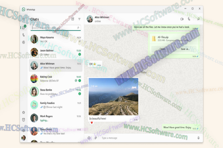  WhatsApp for Windows 2.2543.1.0 Full Version Download