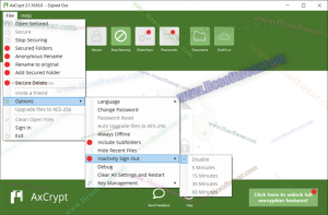 AxCrypt 3.0.0.37 النسخة الكاملة لتأمين الملفات بكلمة مرور قوية AxCrypt 3.0.0.37 النسخة الكاملة لتأمين الملفات بكلمة مرور قوية