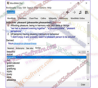 تنزيل WordWeb Pro Ultimate Reference Bundle 10.54