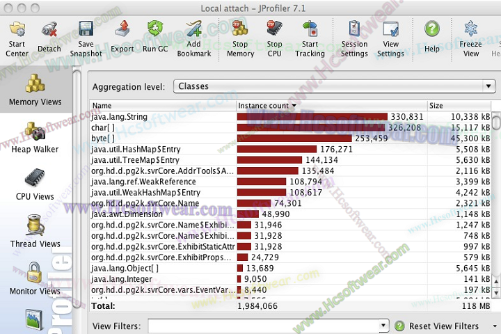 JProfiler 15.0.4 مفعل مجانا أفضل أداة لتحليل أداء البرامج JProfiler 15.0.4 مفعل مجانا أفضل أداة لتحليل أداء البرامج