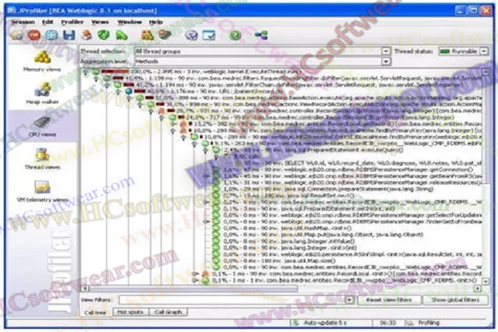 JProfiler 15.0.4 مفعل مجانا أفضل أداة لتحليل أداء البرامج JProfiler 15.0.4 مفعل مجانا أفضل أداة لتحليل أداء البرامج