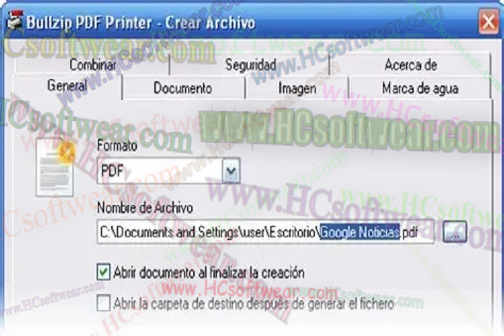  BullZip PDF Printer 2025.2.0.2990 مجانًا لإنشاء ملفات