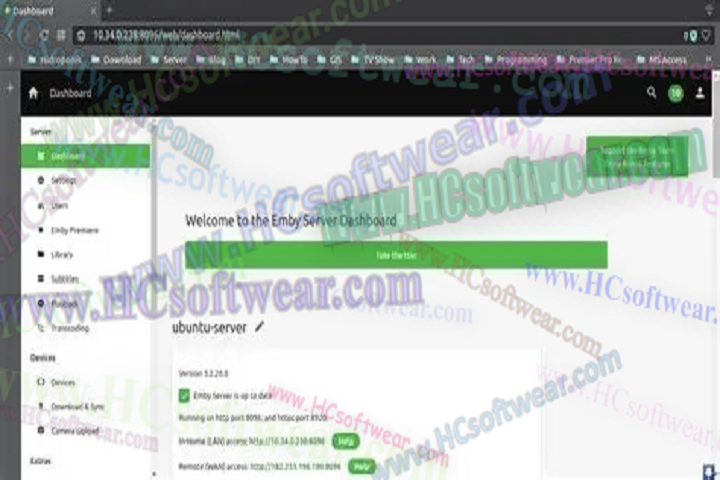Emby Server 4.9.1.90 لتنظيم وتشغيل الوسائط على الحاسوب بسهولة