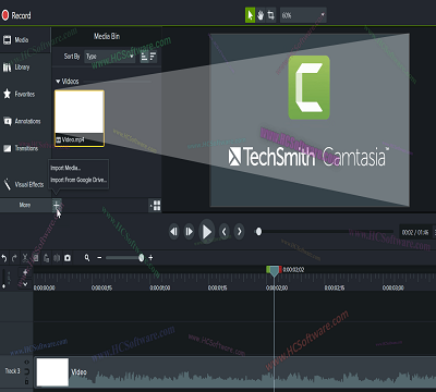 دليل تثبيت TechSmith Camtasia 25.2.5.13406