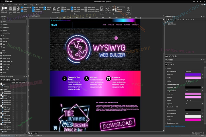تحميل WYSIWYG Web Builder 2025 كامل Free Download تحميل WYSIWYG Web Builder 2025 كامل Free Download