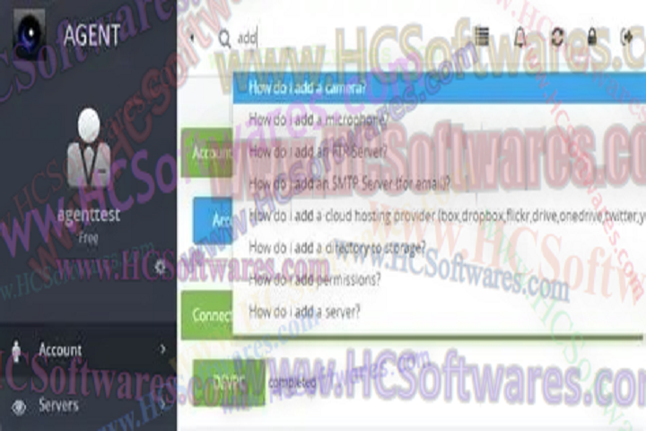  Agent DVR 6.9.5.0  راقبة بالكاميرات للويندوز