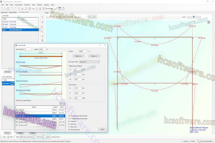 Engissol 2D Frame Analysis Free Download