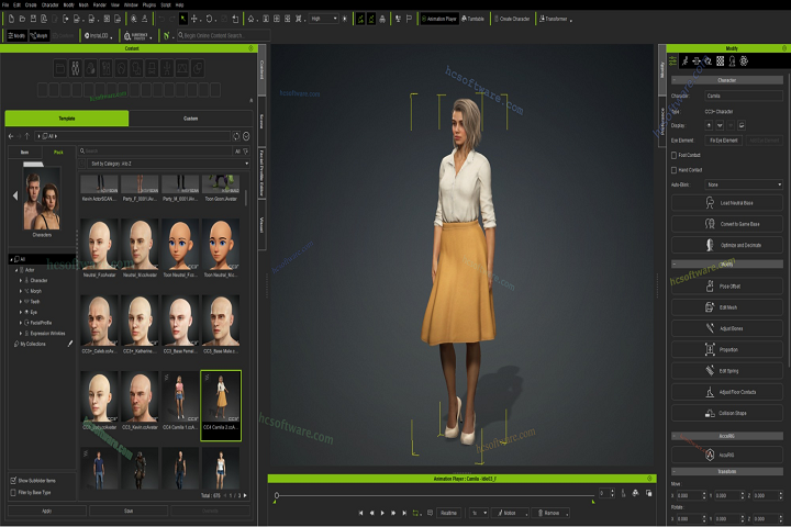 Reallusion Character Creator 2024 Free Download Animation Tools
