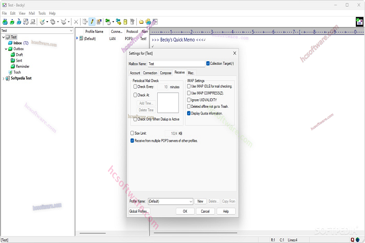 تنزيل Becky Internet Mail Full Version Communication Tools
