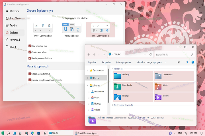 برنامج startallback برنامج startallback