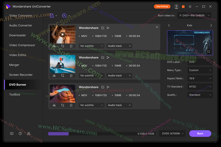Wondershare UniConverter 17.1.0.454 Download Free