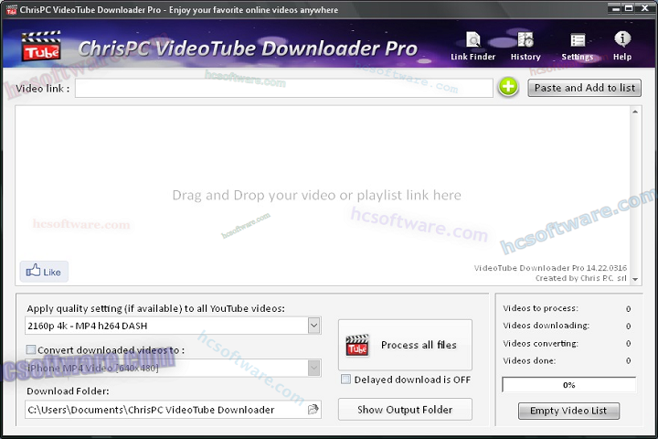 تحميل ChrisPC VideoTube Downloader Free Download Full Version