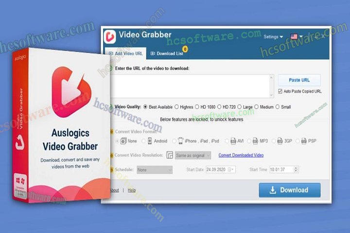 تحميل Auslogics Video Grabber 2025 Free Download