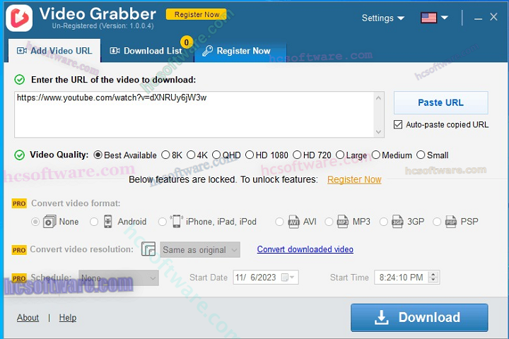 تحميل Auslogics Video Grabber 2025 Free Download Full Version