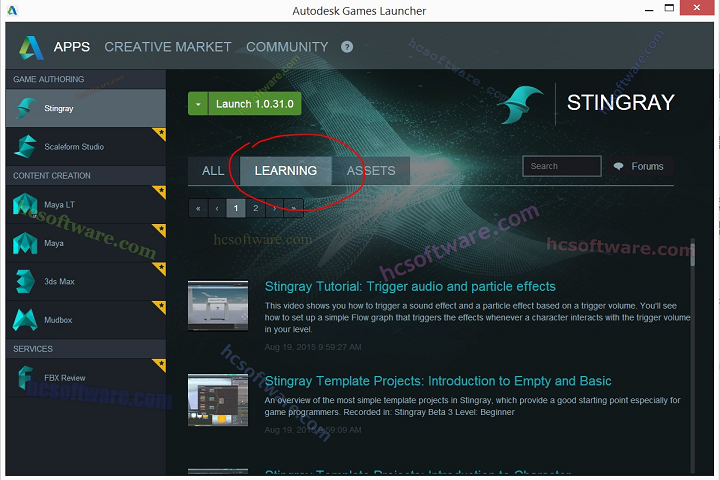 تحميل Autodesk Stingray Free Download Full Version