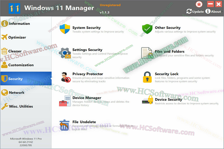  Yamicsoft Windows 11 Manager