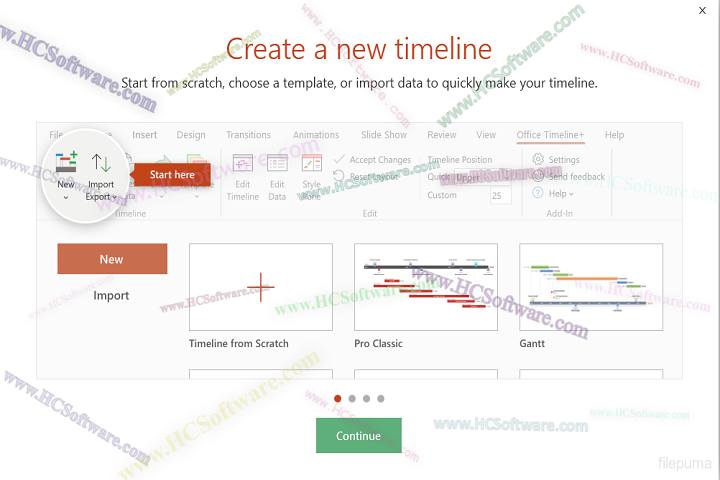 Office Timeline 13.06.00.00 Free Download