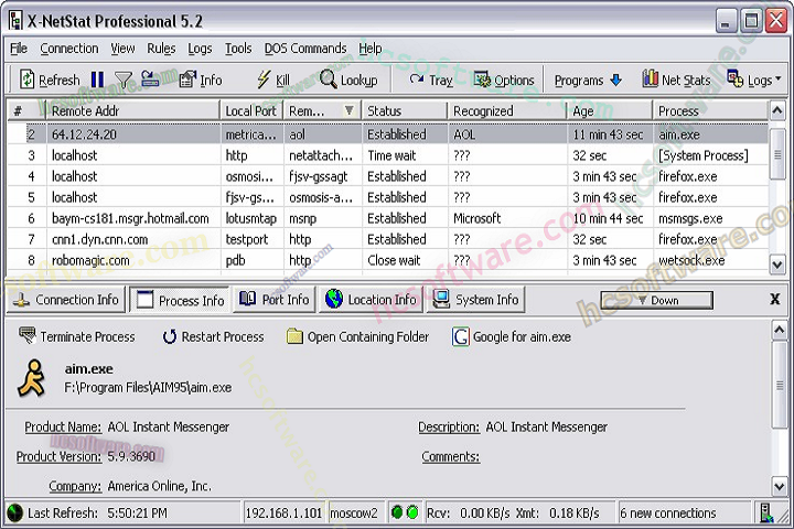 تنزيل X-NetStat Professional  Free Download