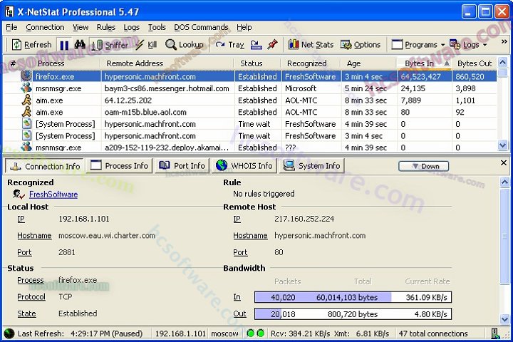 تنزيل X-NetStat Professional  Free Download Full Version
