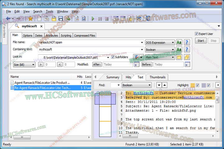مراجعة FileLocator Pro 2022.3544 Free Download