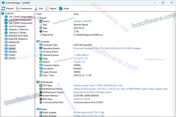 تحميل AIDA64 Business 2024  Free Download