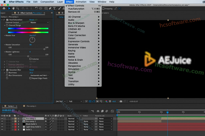 تحميل Influx AEScript Adobe After Free Downlaod full Version
