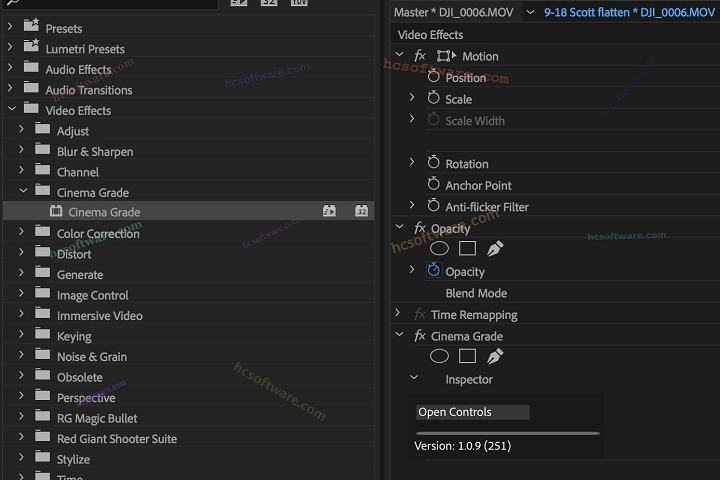 تحميل Cinema Grade FRee Download Here