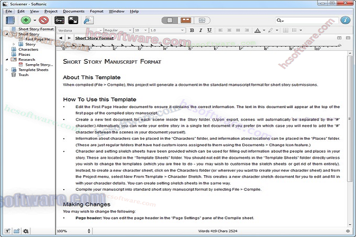 Scrivener 2025 Free Download Full Version