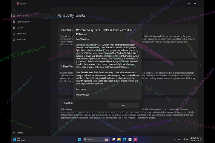  RyTuneX Free Download