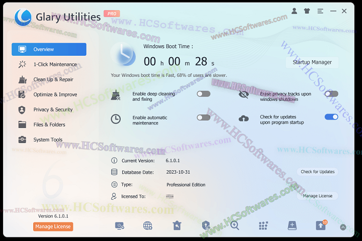  Glary Utilities Pro official download