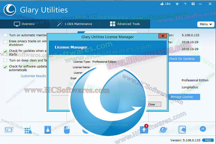  Glary Utilities Pro software download