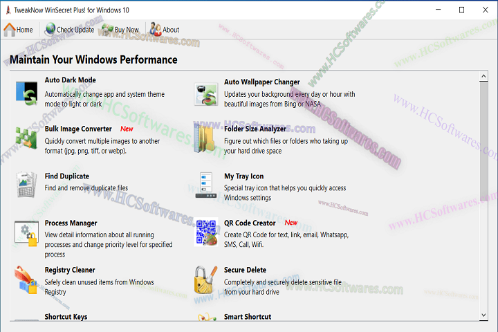  TweakNow WinSecret Plus full version download