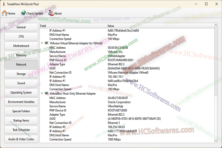  TweakNow WinSecret Plus free download