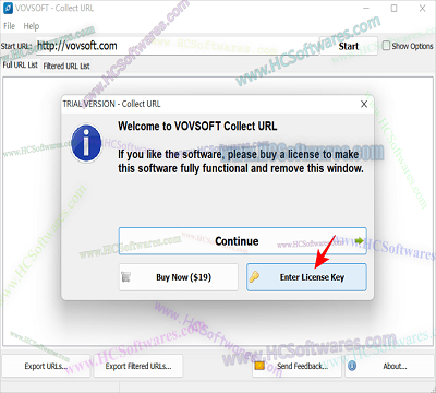 شرح ومراجعة برنامج VovSoft Collect URL 4.1