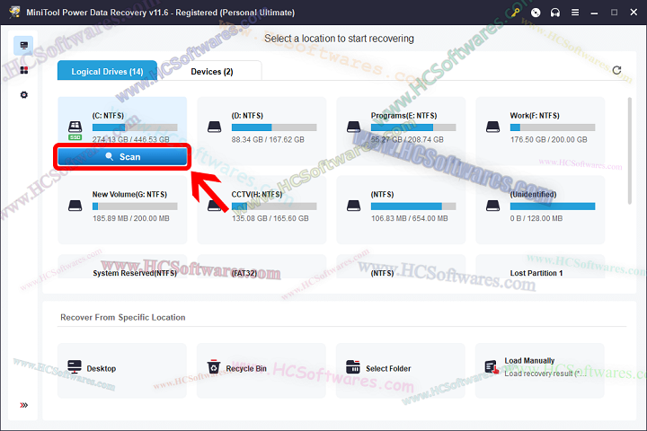  MiniTool Power Data Recovery free download