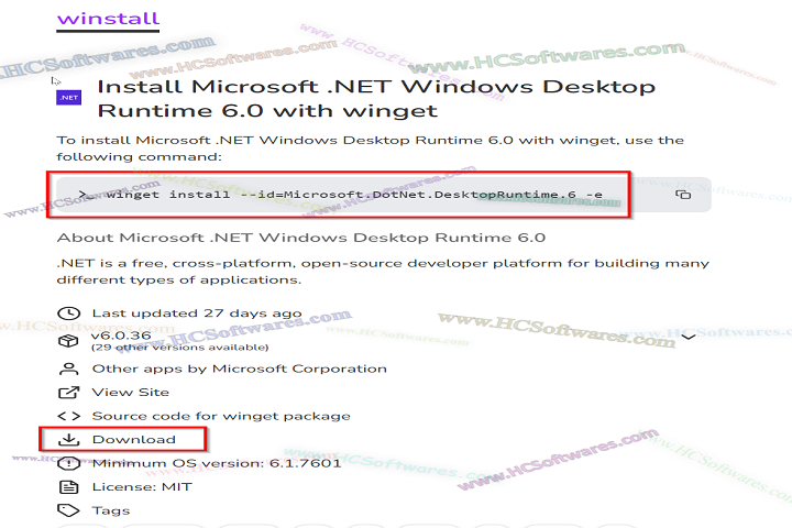 Microsoft .NET Desktop Runtime official download Microsoft .NET Desktop Runtime official download