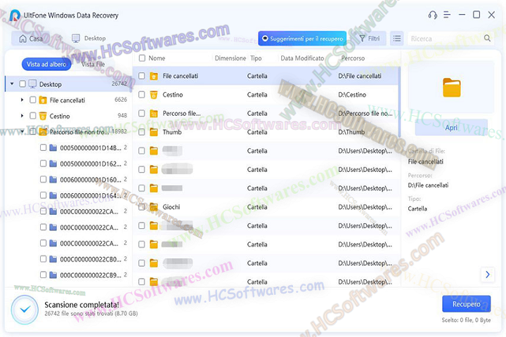  UltFone Windows Data Recovery أحدث إصدار